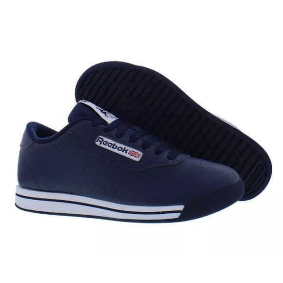 REEBOK Womens Navy Classic Princess Sneakers Athletic Trainers / NEW / Size 11.5 - Picture 1 of 4